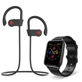 Offre groupée à prix exceptionnel : Montre connectée TranyaGo + Écouteurs X2 (Économisez 54, 99 $ par rapport au prix individuel) 