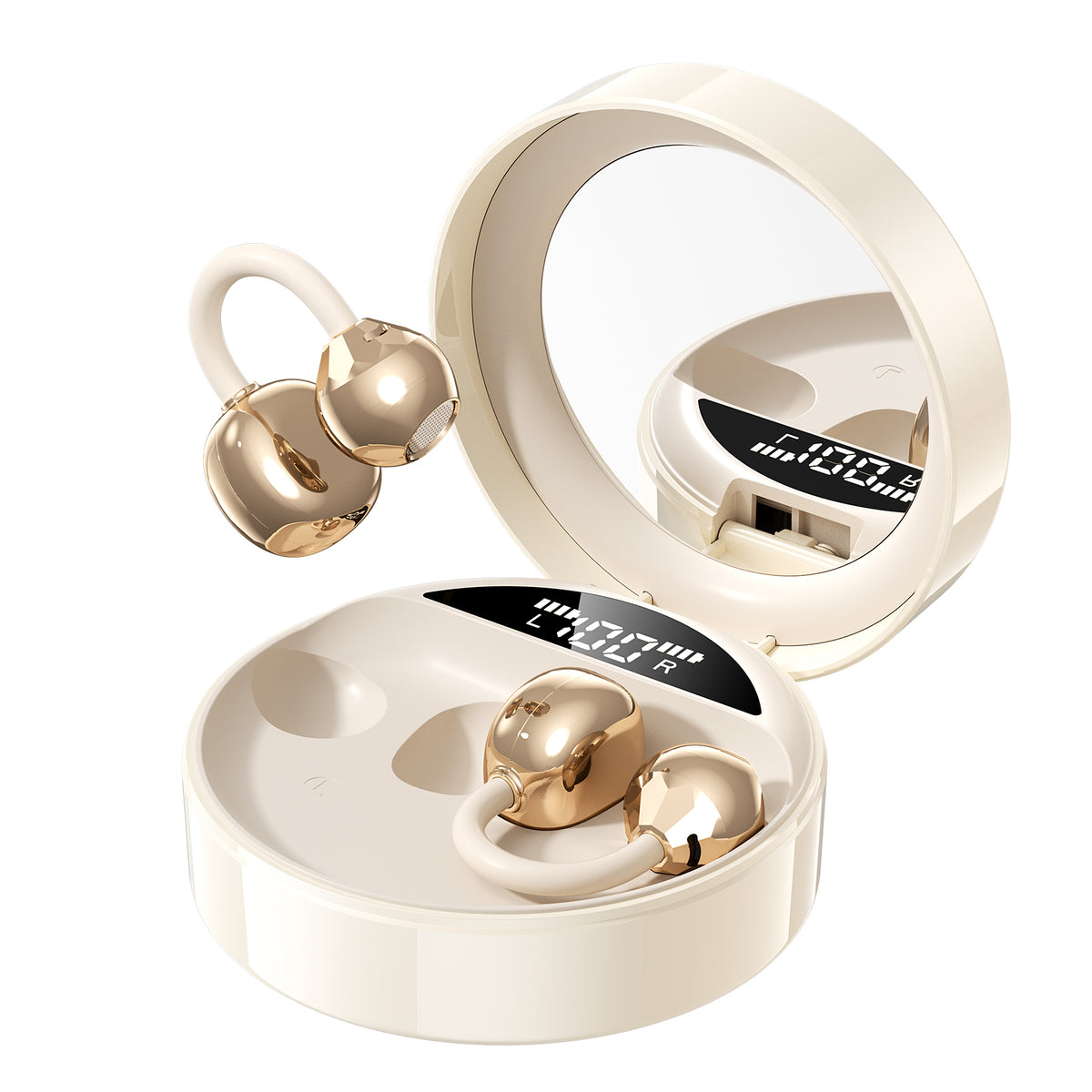 Tranya YW25 Clip-on Design Open-ear Wireless 6.0 Earbuds