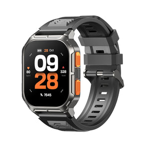 Tranya D28 Smartwatch® Bluetooth Calling, 100+ Sports Mode, Health Monitoring of Sleep, Blood Pressure, Heart Rate, Blood Oxygen, Compatible with Android/iOS System