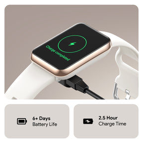 Tranya D36 Smartwatch® Health and Fitness Tracker with All-Day Heart Rate, Blood Oxygen, Blood Pressure, and Sleep Tracker, IP68 Waterproof