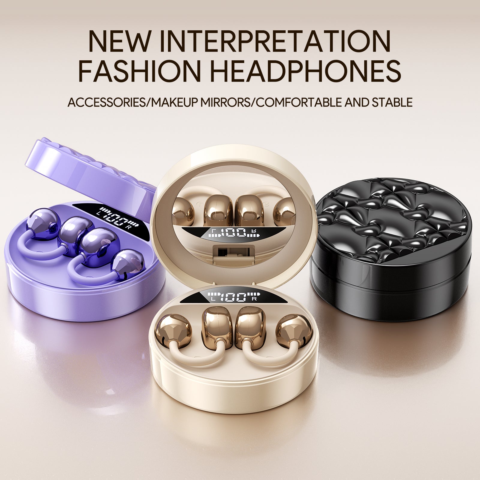 Tranya YW25 Clip-on Design Open-ear Wireless 6.0 Earbuds
