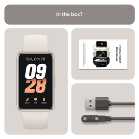 Tranya D36 Smartwatch® Health and Fitness Tracker with All-Day Heart Rate, Blood Oxygen, Blood Pressure, and Sleep Tracker, IP68 Waterproof