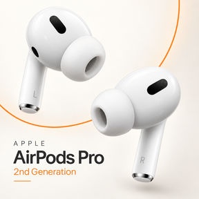 Apple AirPods Pro 2 with MagSafe Charging Case (Lightning) — AI-generated promotional image 2