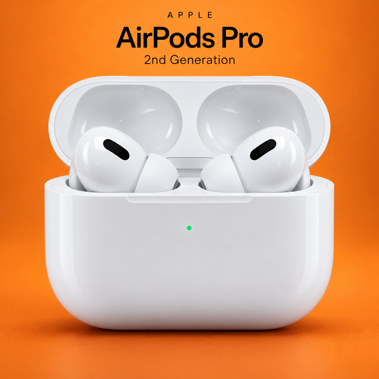 Apple AirPods Pro 2 with MagSafe Charging Case (USB-C) — AI-generated promotional image 3