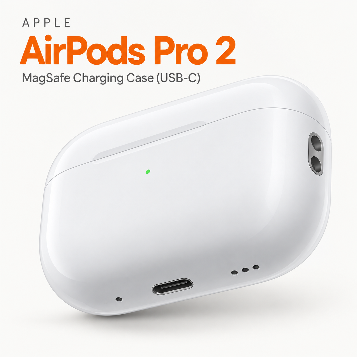 Apple AirPods Pro 2 with MagSafe Charging Case (USB-C) — AI-generated promotional image 6