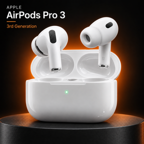 Apple AirPods Pro 3 + AppleCare — AI-generated promotional image 1